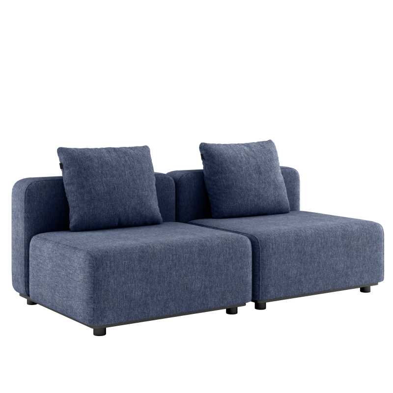 Sofa ogrodowa SACKit Cobana Lounge Sofa 2 Seater Kirra Indigo