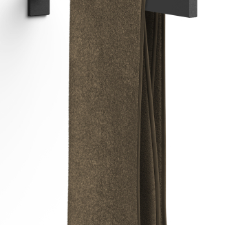 Wieszak na ręcznik Zack Linea czarny 42 cm - 2