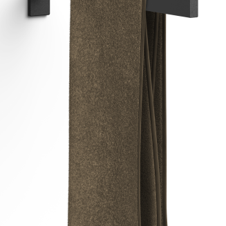 Wieszak na ręcznik Zack Linea czarny 42 cm - 2