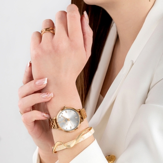 Zegarek Damski Giewont Sapphire Różowe Złoto GW7370-B3 - 5