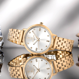 Zegarek Damski Giewont Sapphire Różowe Złoto GW7370-B3 - 7