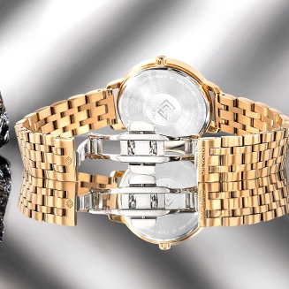 Zegarek Damski Giewont Sapphire Różowe Złoto GW7370-B3 - 8