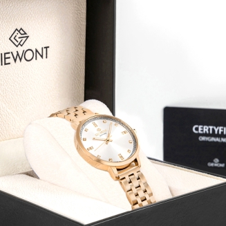 Zegarek Damski Giewont Sapphire Różowe Złoto GW7370-B3 - 9