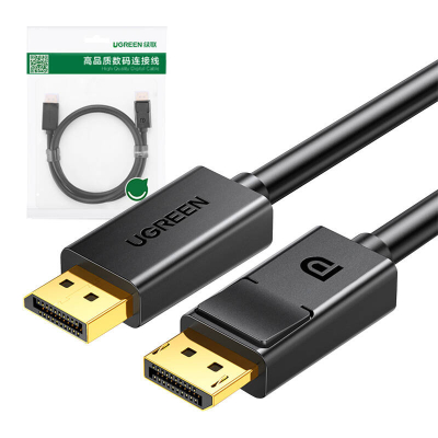 Kabel UGREEN DP102 DisplayPort-DisplayPort 1.5m (czarny)
