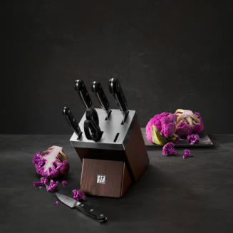 Zestaw 5 noży z nożycami w bloku samoostrzącym Zwilling Pro - 13