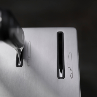 Zestaw 5 noży z nożycami w bloku samoostrzącym Zwilling Pro - 12