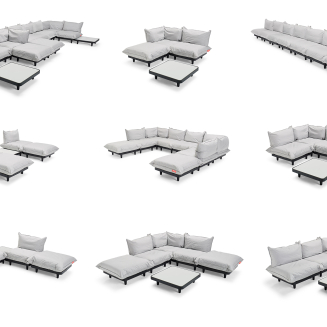 Fotel ogrodowy Fatboy Paletti Lounge Chair Royal Brulee - 8