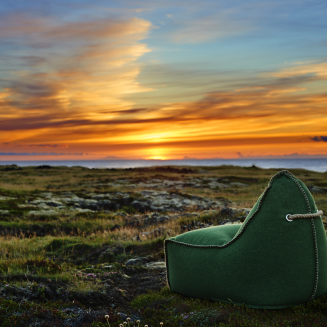 Pufa SACKit Cobana Lounge Chair green - 7