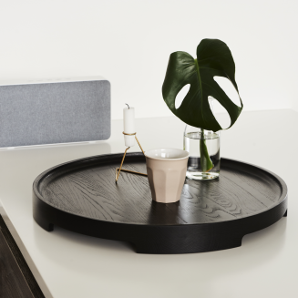Taca do puf SACKit Serving Tray dark stained ash - 6