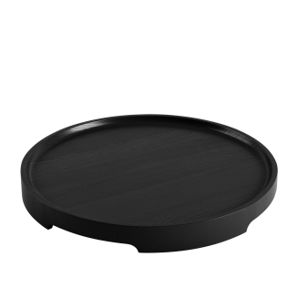  SACKit Serving Tray dark stained ash pouf - 2