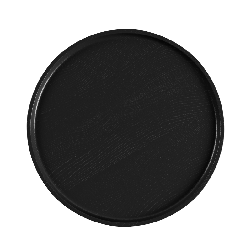 Taca do puf SACKit Serving Tray dark stained ash