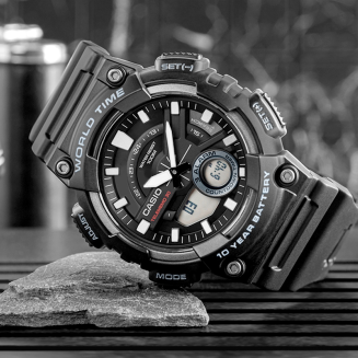 Zegarek Męski CASIO Gerton AEQ-110W-1AVDF + BOX - 6