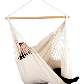 Fotel hamakowy La Siesta Habana latte comfort - 2