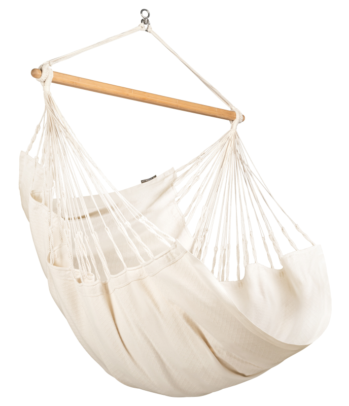 Fotel hamakowy La Siesta Habana Latte Comfort