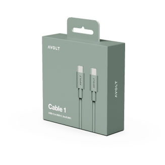 Kabel Avolt 1 USB C do ładowania USB C 2 m zielony - 2