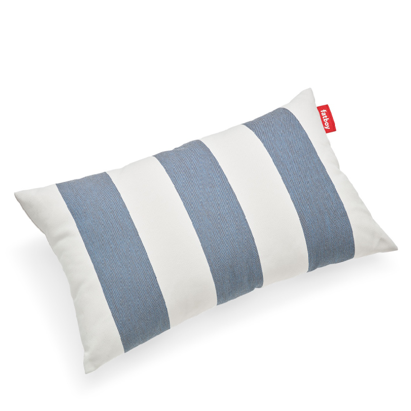 Poduszka do ogrodu Fatboy King Pillow Stripe Ocean Blue
