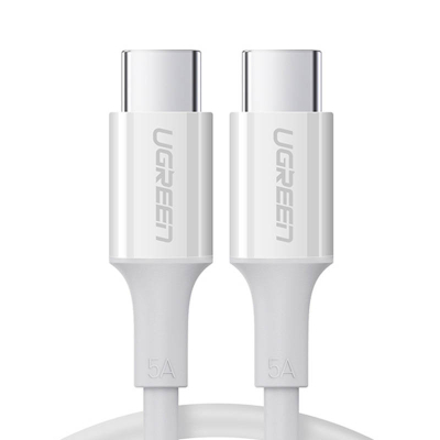 Kabel UGREEN US300 USB-C-USB-C 2m (biały)