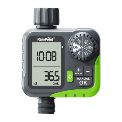  RainPoint ITV117 Irrigation Timer with Water Limiter
