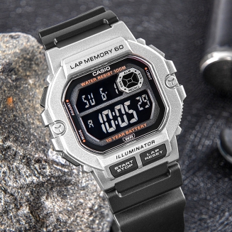 Zegarek CASIO WS-1400H-1BVEF + BOX Unisex - 5