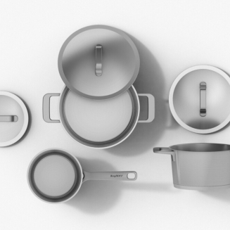 Zestaw garnków BergHOFF Meta 10 częściowy | BESTSELLER - 4