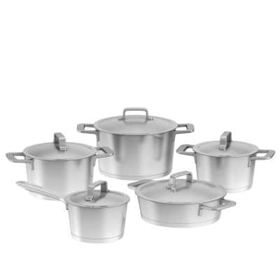 Zestaw garnków BergHOFF Meta 10 częściowy