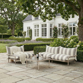 Sofa ogrodowa SACKit Mollis Lounge Sofa 2 Seater Renesse Taupe - 3