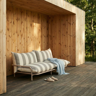 Sofa ogrodowa SACKit Mollis Lounge Sofa 2 Seater Renesse Taupe - 2