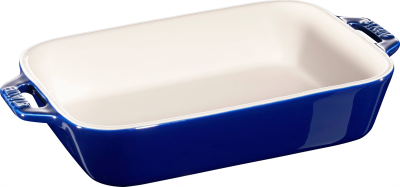  Staub rectangular ceramic platter - 400 ml, Blue