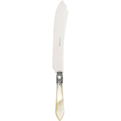 Nóż do ciasta Casa Bugatti Oxford Ivory/Old Silver
