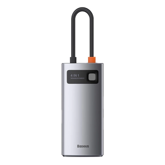 BASEUS Metal Gleam Series 4-Port USB-C Hub - 2