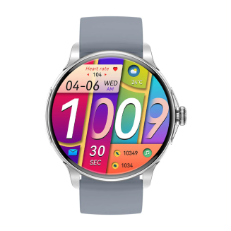 Smartwatch Damski Rubicon RNCF35 SILVER Bransoleta + Pasek - 4