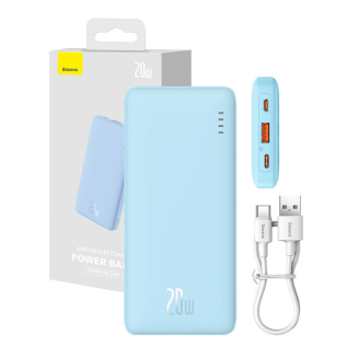 Powerbank BASEUS Airpow 10000mAh 20W (niebieski) - 9