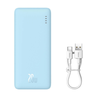 Powerbank Baseus Airpow 10000 mAh 20W (niebieski) - 2