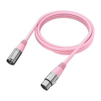 Kabel Fifine XLR L9C 180cm (różowy) - 3