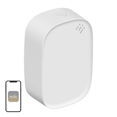 Czujnik temperatury i wilgotności MOES ZSS-S01-TH-C ZigBee