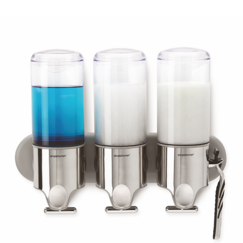  Simplehuman triple dispenser