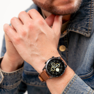 Smartwatch Gravity Czarny 2 Paski GT10-4 - 2
