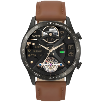 Smartwatch Gravity Czarny 2 Paski GT10-4 - 7