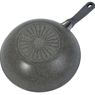 Indukcyjny wok granitowy Ballarini Murano - 30 cm - 2