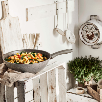 Indukcyjny wok granitowy Ballarini Murano - 30 cm - 3