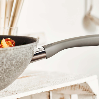 Indukcyjny wok granitowy Ballarini Murano - 30 cm - 4