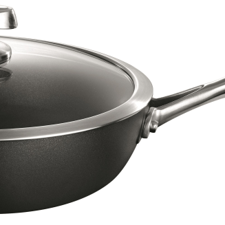 Patelnia głęboka z pokrywą Scanpan Pro IQ 26 cm - 3