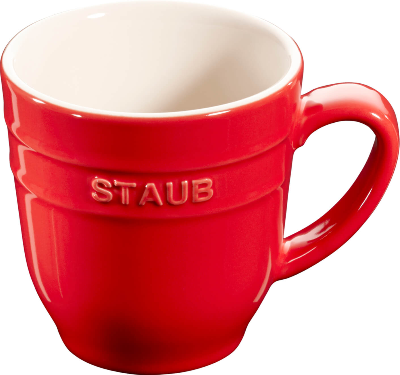 Kubek ceramiczny Staub - 350 ml, Czerwony
