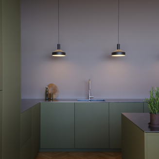 Lampa SACKit Dawn Ø25 Black - 7