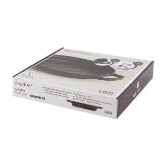 Żeliwna patelnia grillowa BergHOFF Graphite 26 cm - 4
