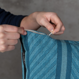 Poszewka na poduszkę do hamaka La Siesta Cariño Blue Zebra - 2