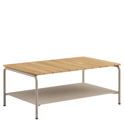 Stolik ogrodowy SACKit Patio Coffee Table Taupe 110x70 cm
