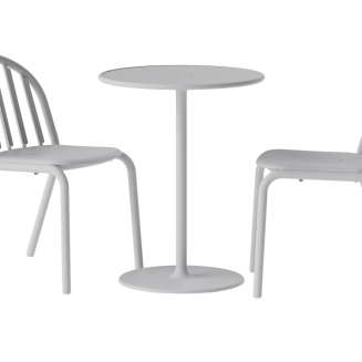 Stolik ogrodowy Fatboy Fred's Round Bistro Table Light Grey - 3