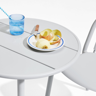 Stolik ogrodowy Fatboy Fred's Round Bistro Table Light Grey - 6