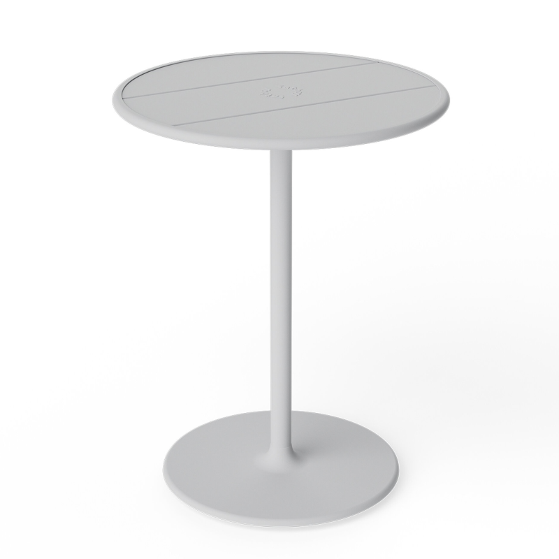 Fatboy Fred's Round Bistro Table Light Grey